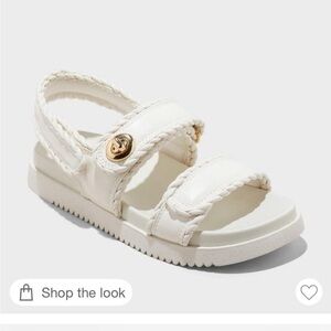 Stylish White Sandals